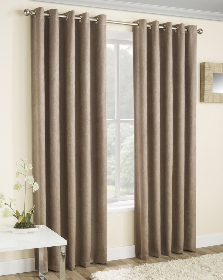 Elegant Beige Curtains
