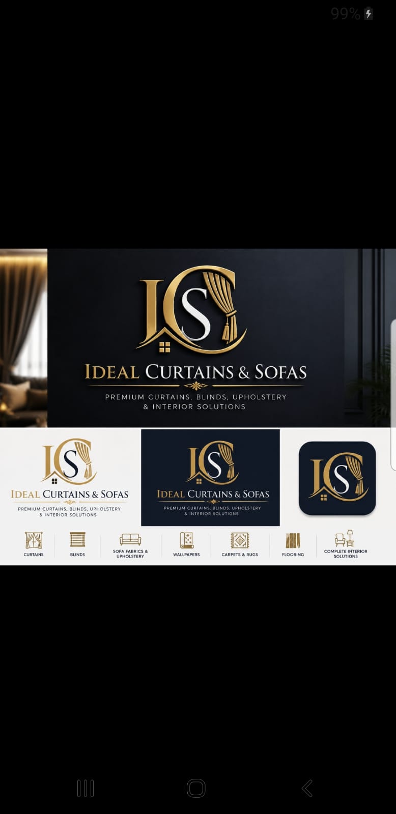 Ideal Curtains , Sofas fabrics & furnishingss