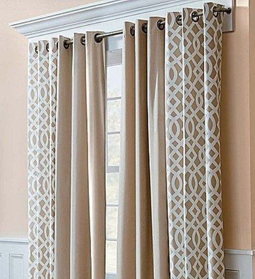 Floral Pattern Curtains